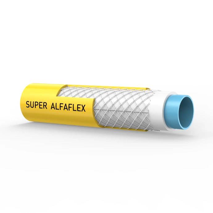 De Super Alfaflex is een superieure soepele waterslang voor diverse doeleinden. - Zijaanzicht