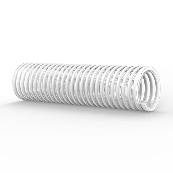 De Opal SE - een flexibele pvc zuig-persslang met harde pvc spiraal en voedingskwaliteit - Alfaflex
