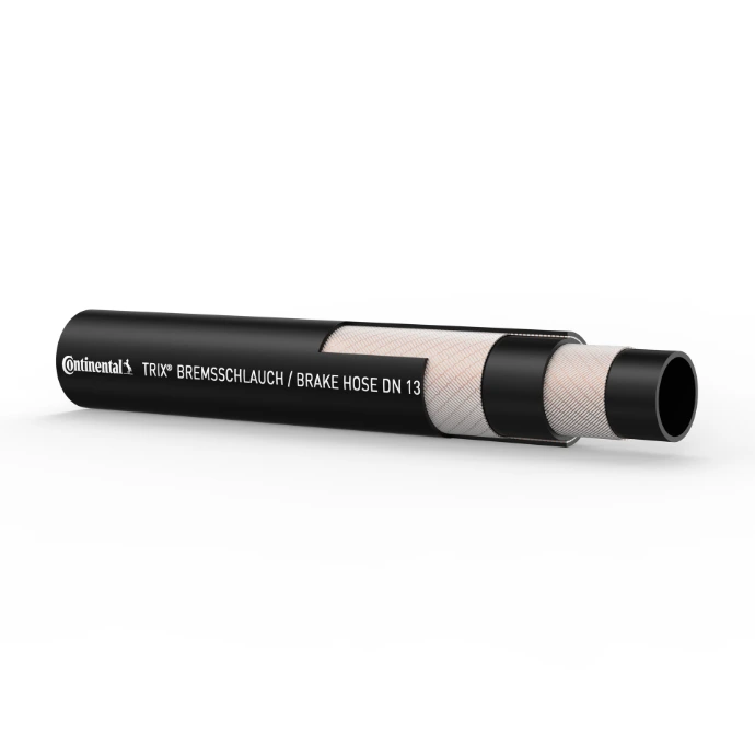 De TRIX® Airbrake hose DIN 74310 is een remslang die de kwaliteitsslang voor remsystemen van vrachtwagens is
