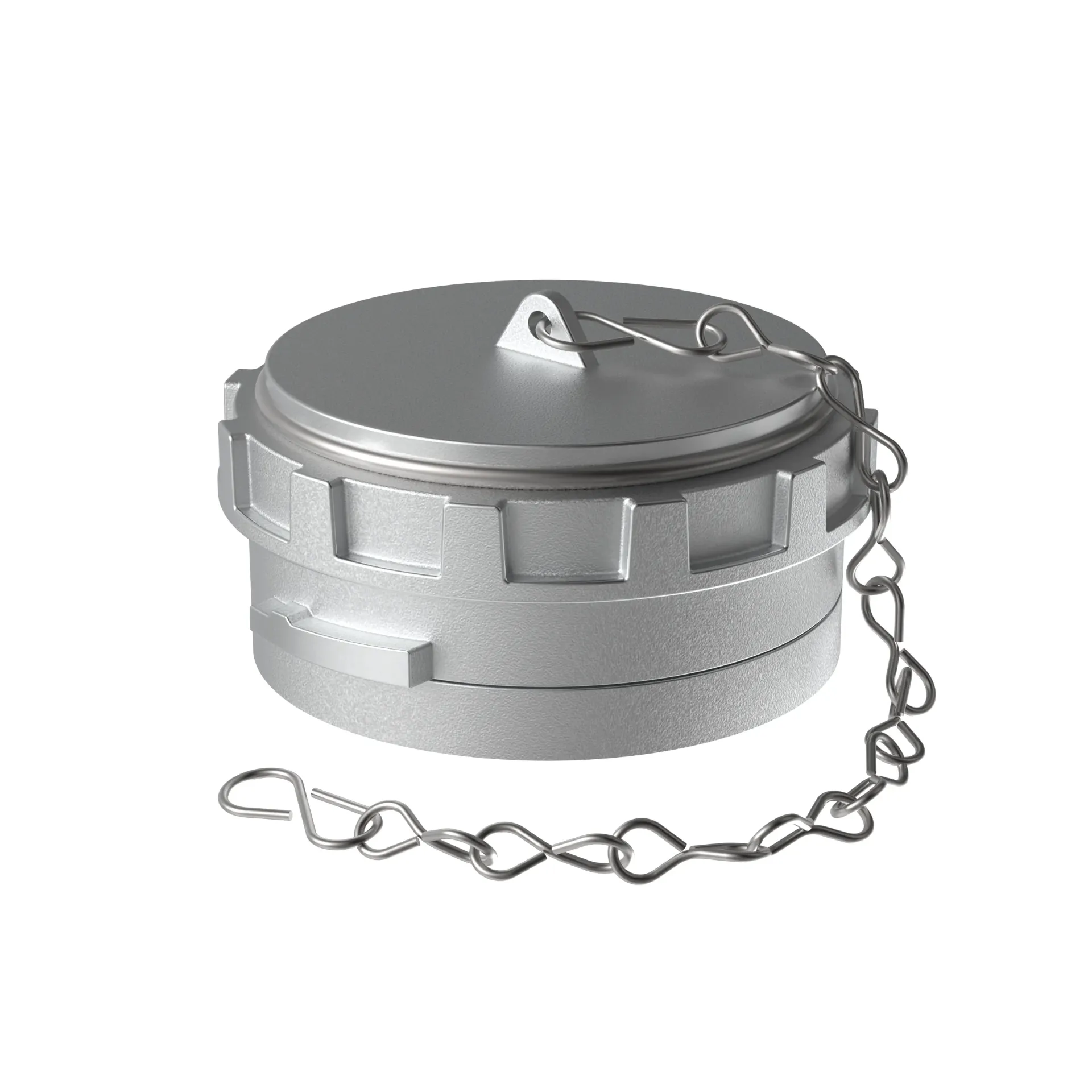 DSP blindkap DN40 met grendel + ketting