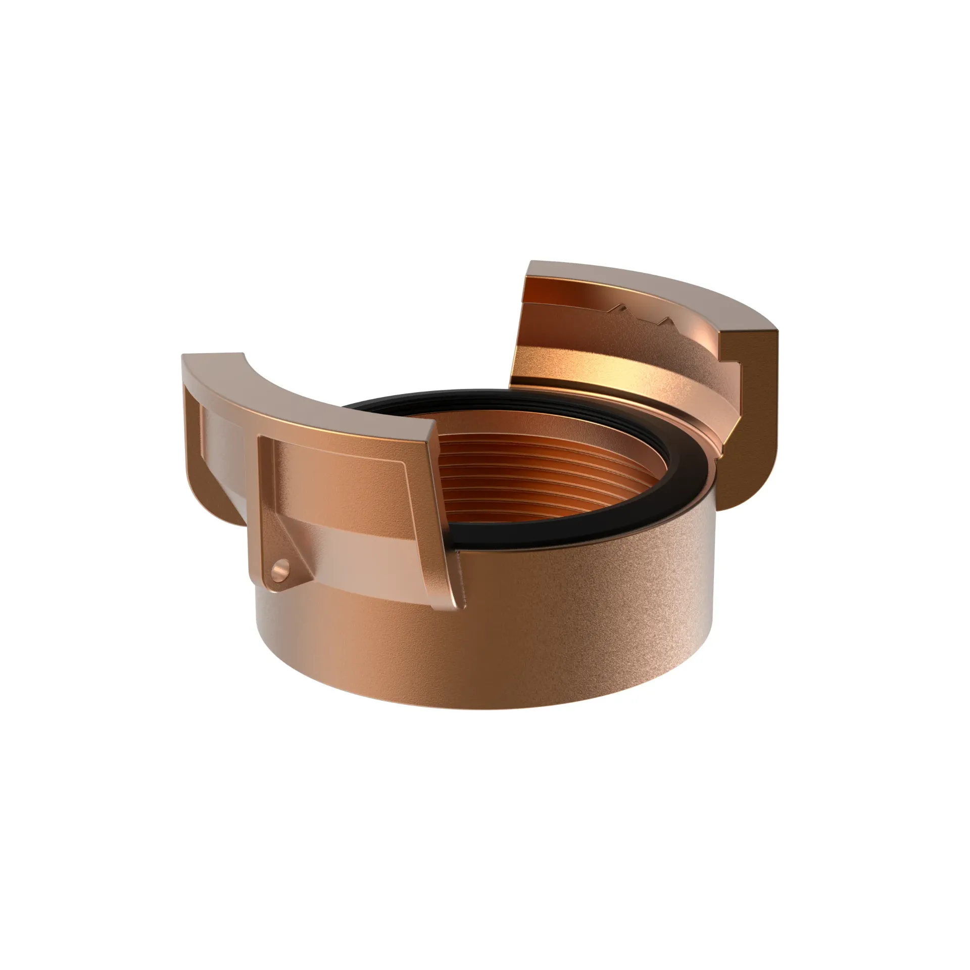 DSP DN40 x Taraudée Femelle 1"1/2 en bron sans verrou PN16