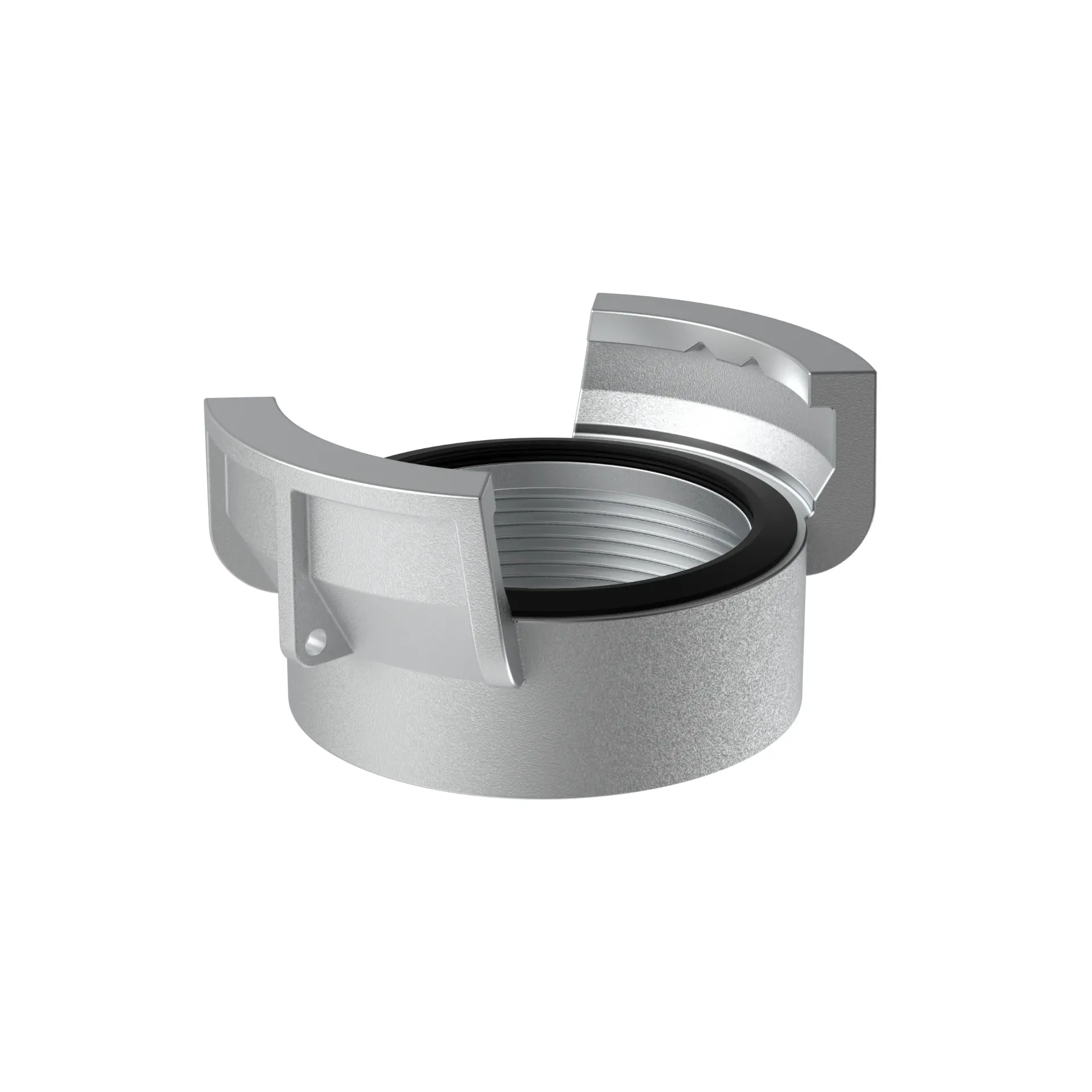 DSP/AR DN100 x 4" vrouw. zonder grendel