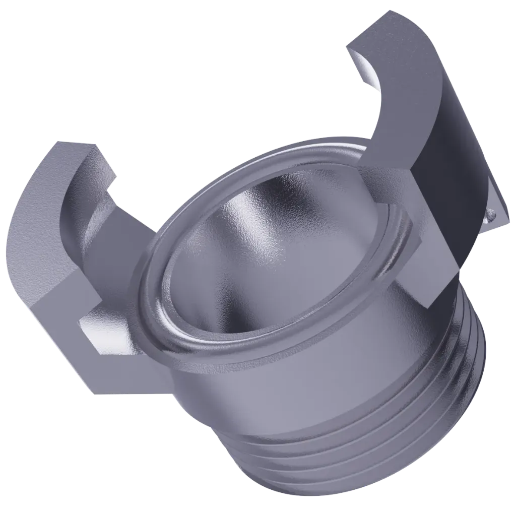 Guillemin DN65 x Male 2"1/2 without latch - alu