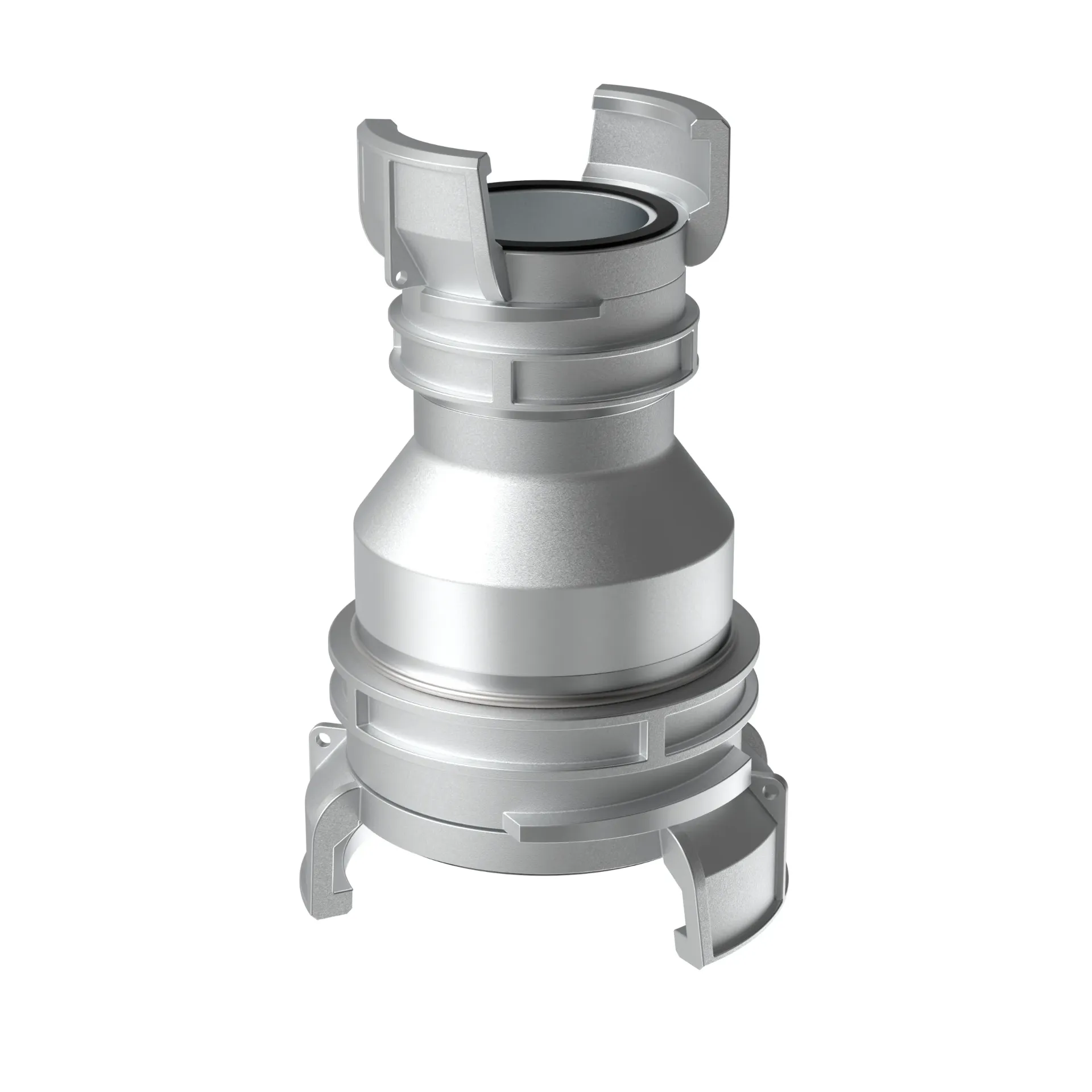 Reduction Guillemin DN80xDN65 en alu avec verrous